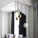 Cradle Brass Art Deco  - Pulley Pendant Light